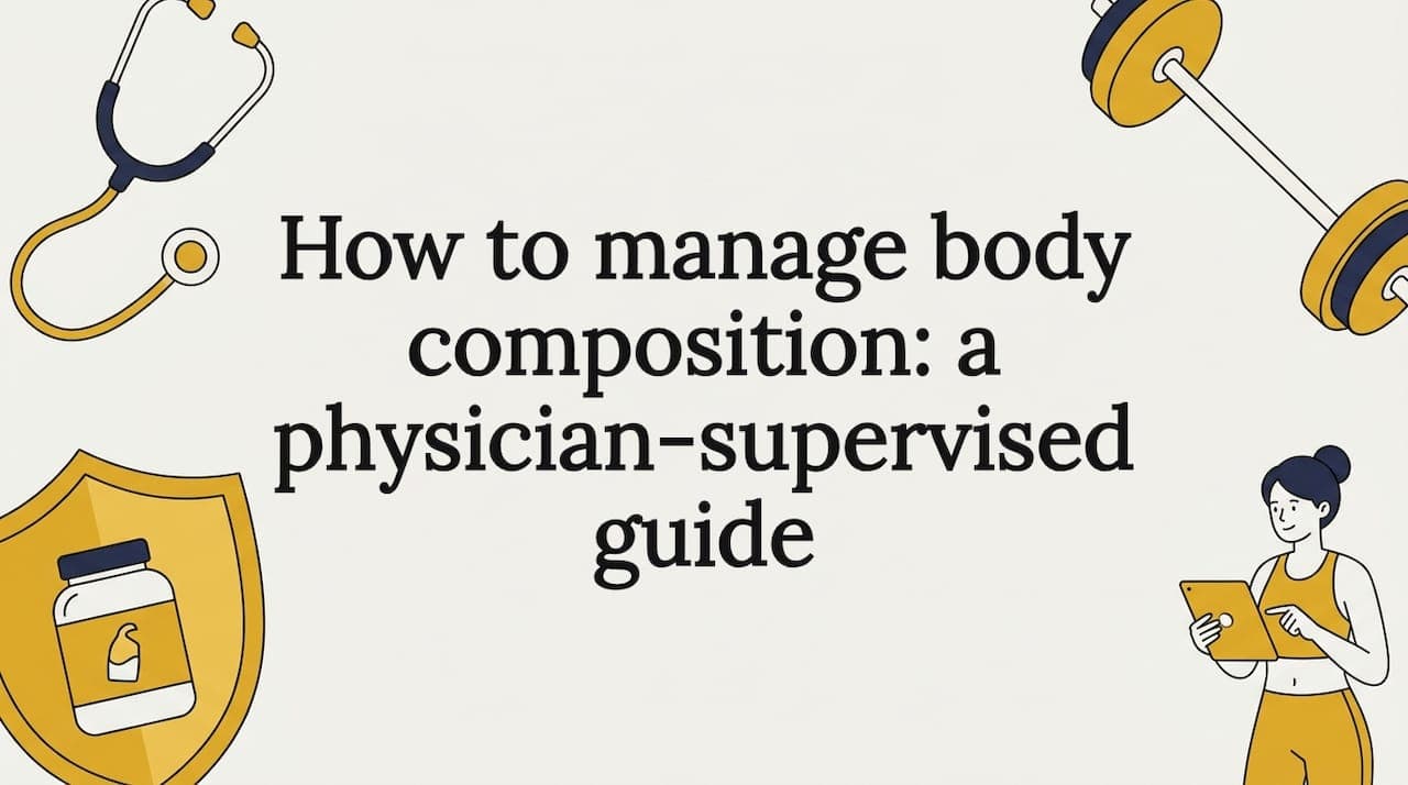 How to manage body composition: a physician-supervised guide