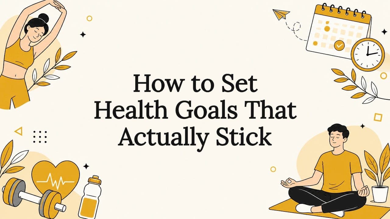 How to Set Health Goals That Actually Stick